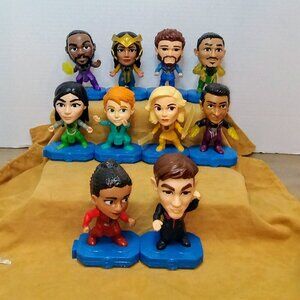 McDonald's Happy Meal Toys MARVEL'S ETERNALS Complete Collection Set of 10 2020